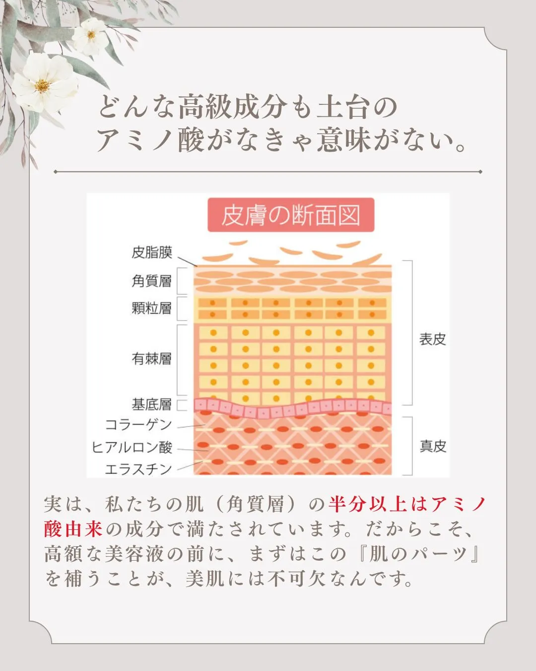 「高級美容液を使っているのに、毛穴が乾く…」