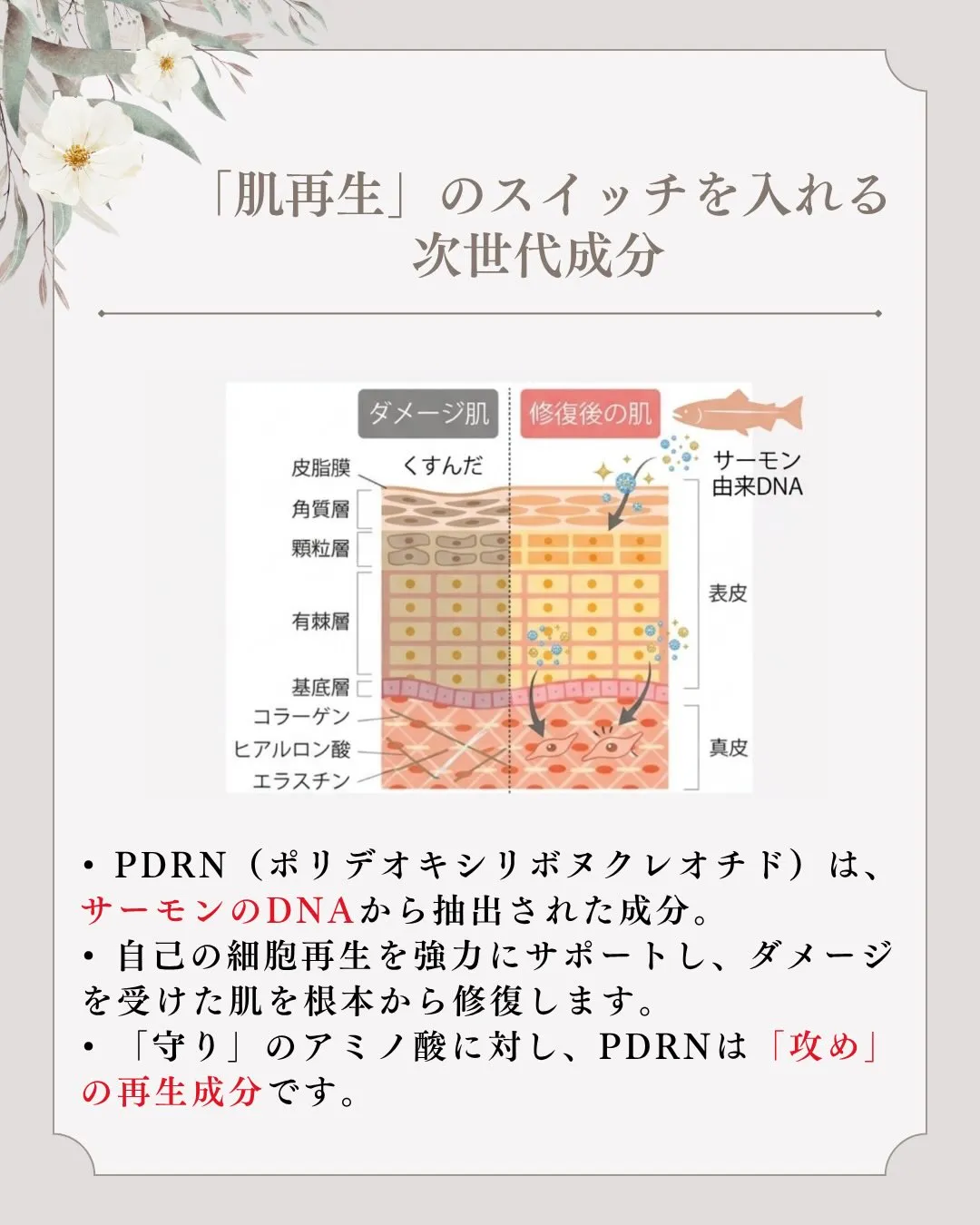 【美容クリニックの「サーモン注射」が自宅で?!40代からの肌...